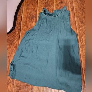 Silk and cotton shirt by Loft sz Med